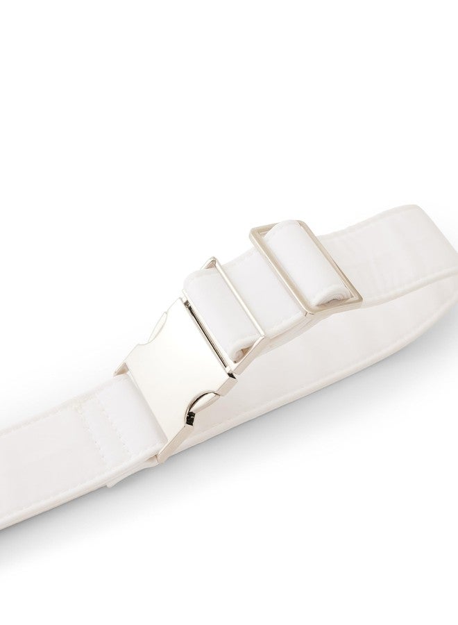 Packed Party Confetti-Filled 7.5" Silver Belt Bag - Image 3